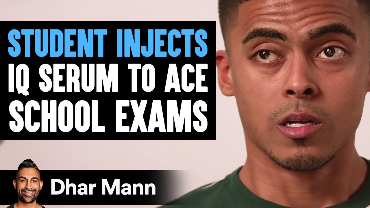 Student Injects IQ SERUM To Ace SCHOOL EXAMS | Dhar Mann Studios