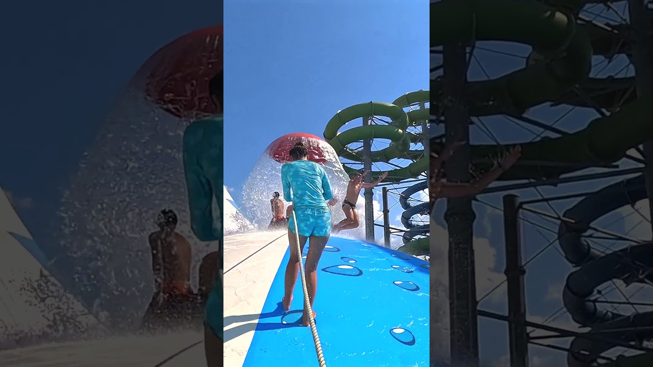 Super Bubble Water Slide 💦 at Waterpark Park Bešeňová 🇸🇰