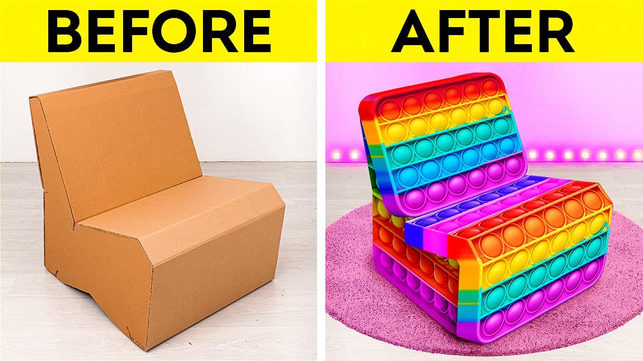 SUPER CREATIVE CARDBOARD DIYs YOU’LL LOVE! 📦💖