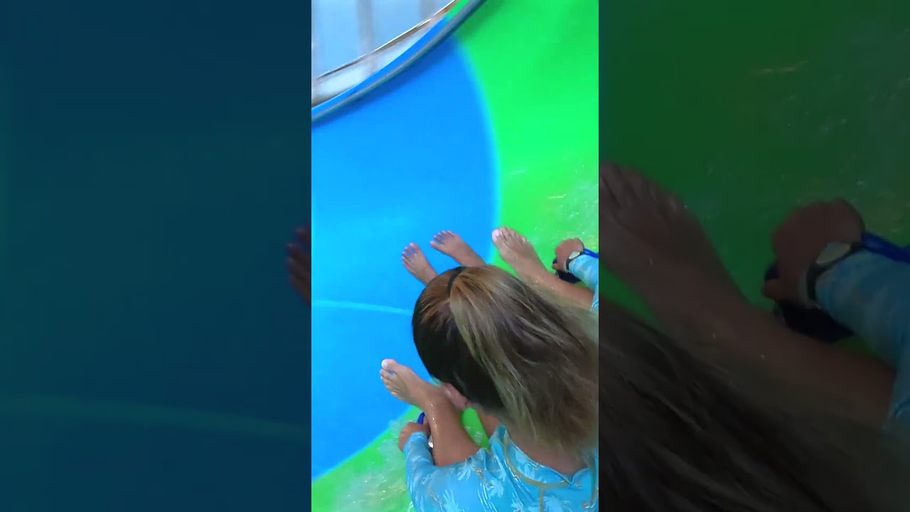 Supercrater Water Slide 💦 at Aqualand Moravia 🇨🇿