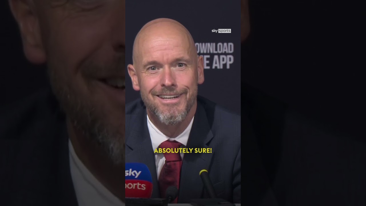 Ten Hag clashes with a reporter after losing 3-0 at Old Trafford against Liverpool #shorts