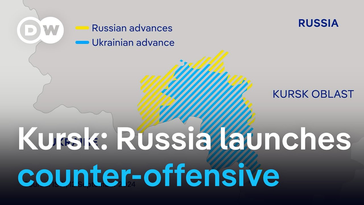 The latest on Russia’s counter-attack in Kursk | DW News