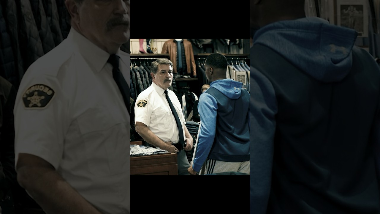 The racist security guard didn’t recognize the celebrity😔😠 #movie #series