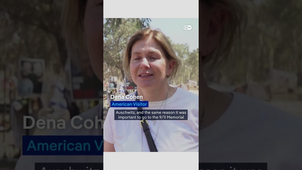 The sites of the October 7 Hamas attacks in Israel draw visitors | DW News