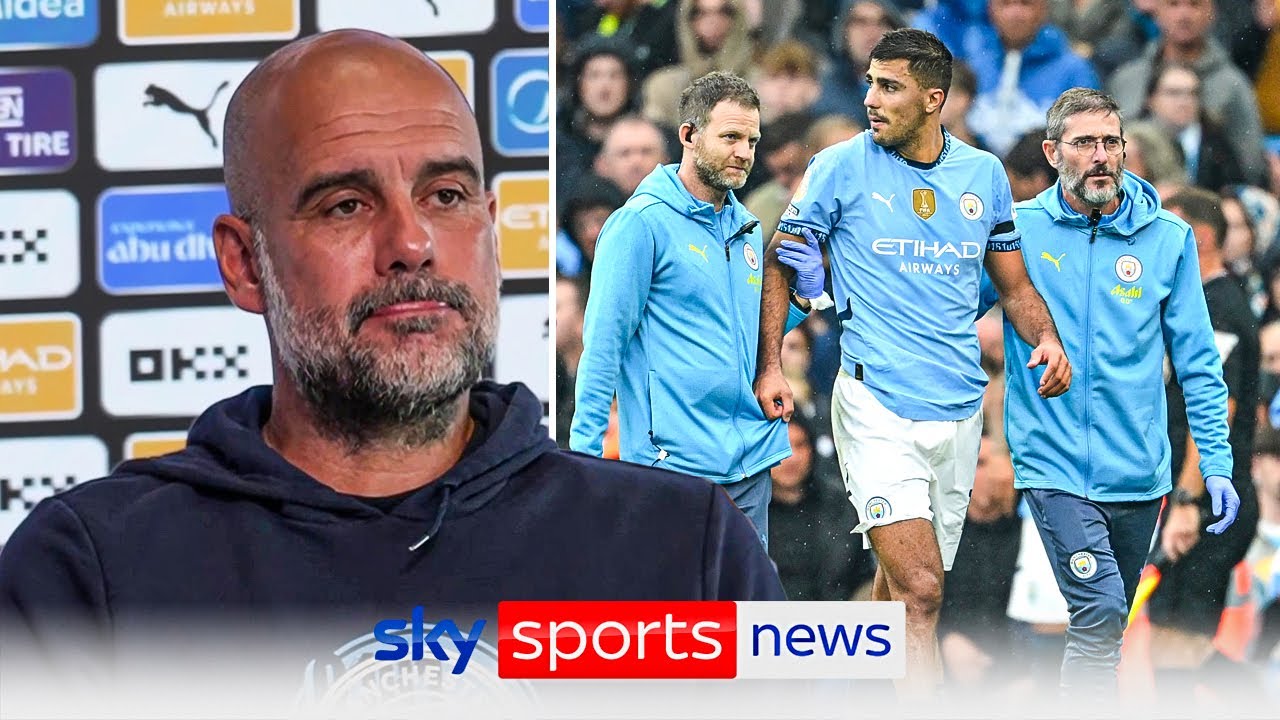 “This season is over” | Pep Guardiola confirms that Rodri is out for the season
