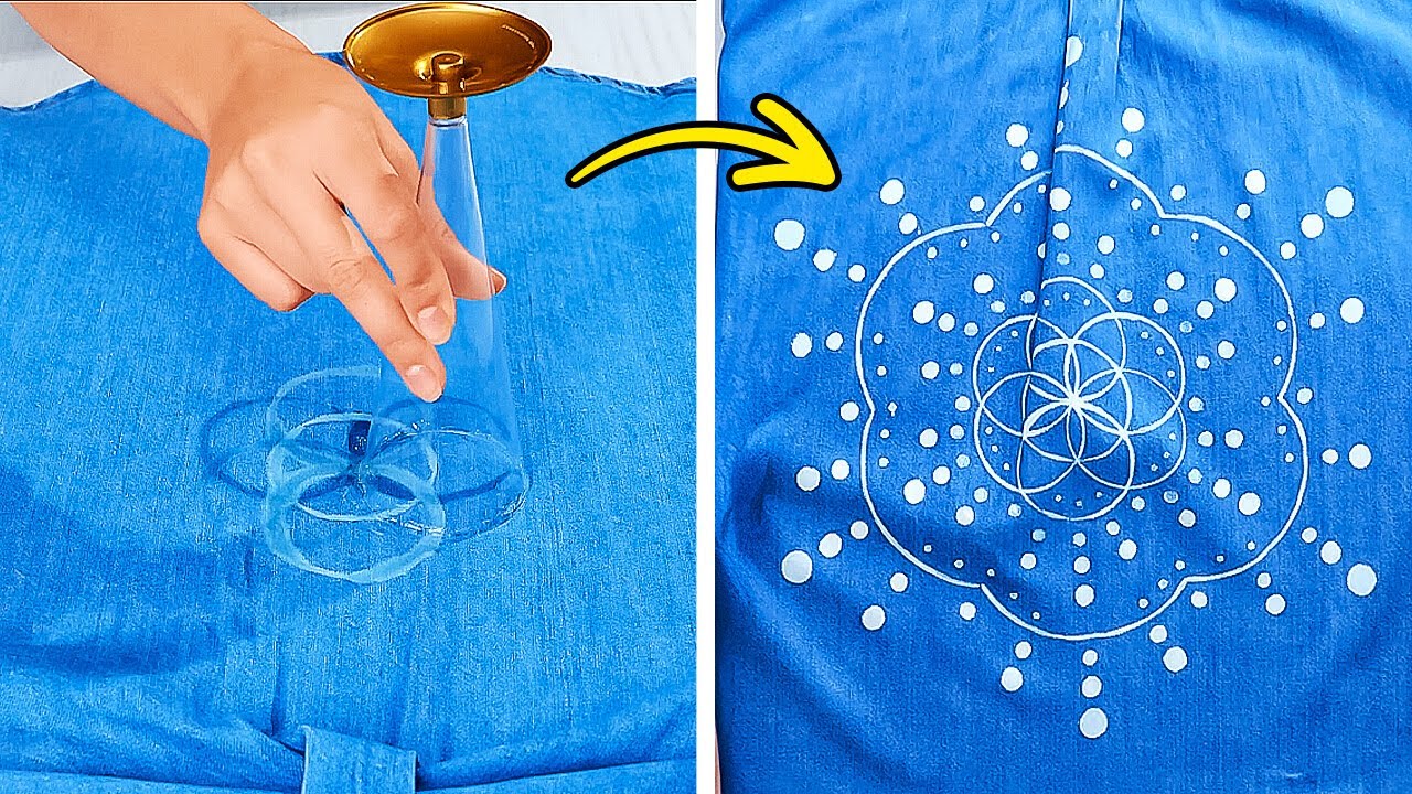 Time to Transform Your Wardrobe! 🎨 Cool Bleach & Dye Ideas to Revamp Your Clothes 👕✨