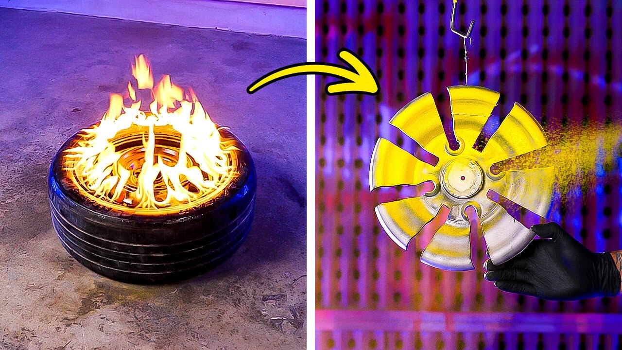 Top Collection of Car Wheel Recycling Projects