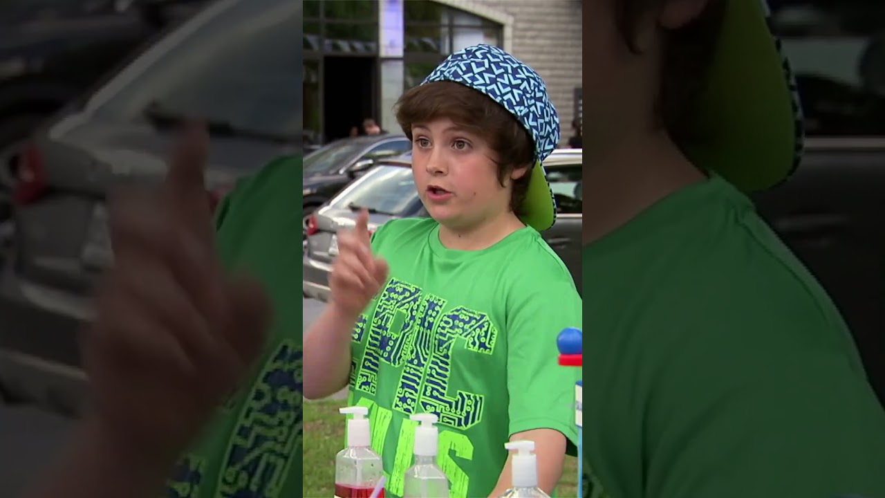 Toxic Lemonade Stand #SHORTS | Just For Laughs Gags