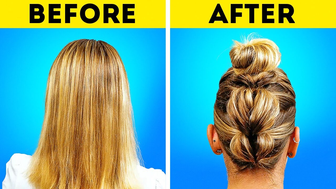 Try New Hairstyles! Beautiful Hair hacks and Transformations