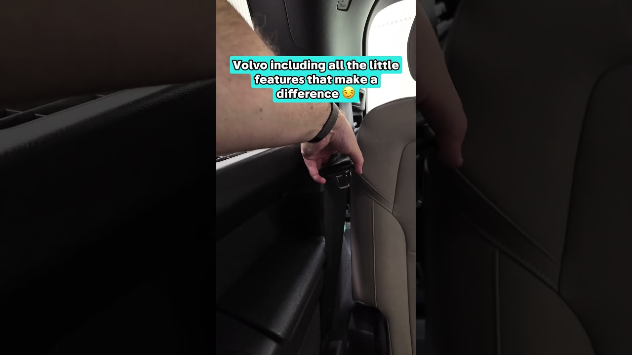 Volvo, adding the little things that matter 😌