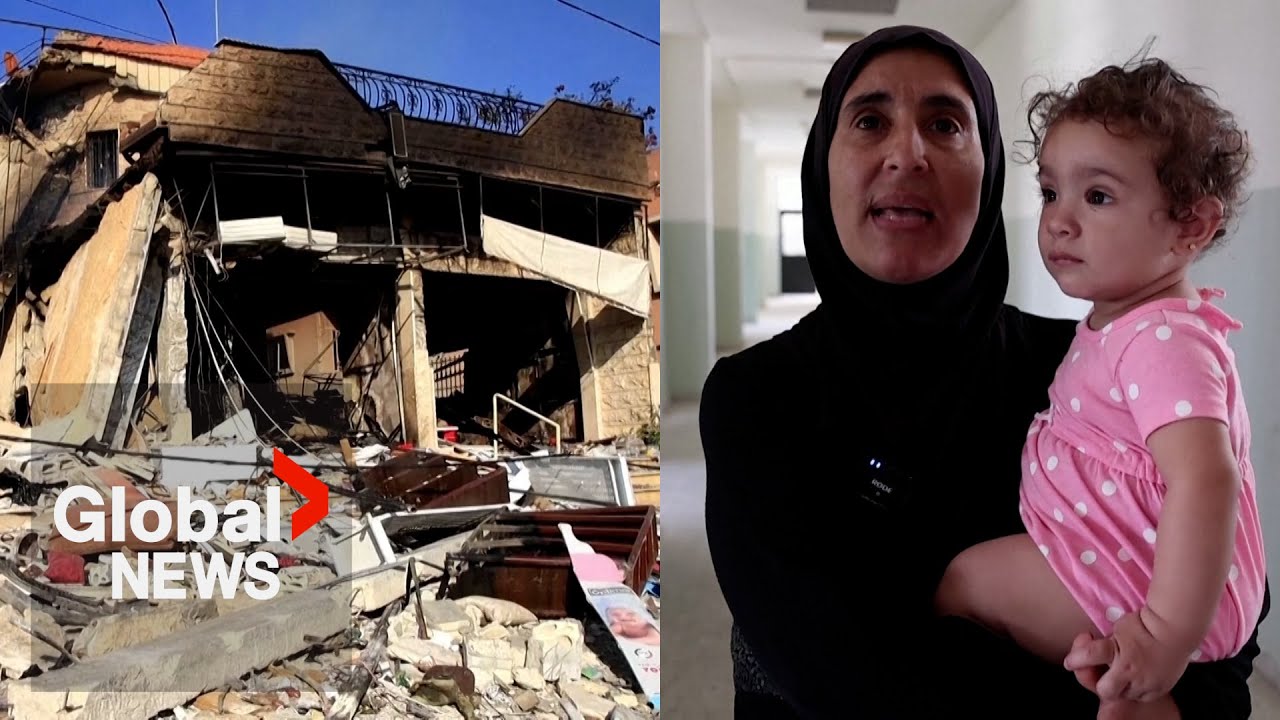 “We are in war”: Lebanese civilians flee homes as Israeli airstrikes intensify