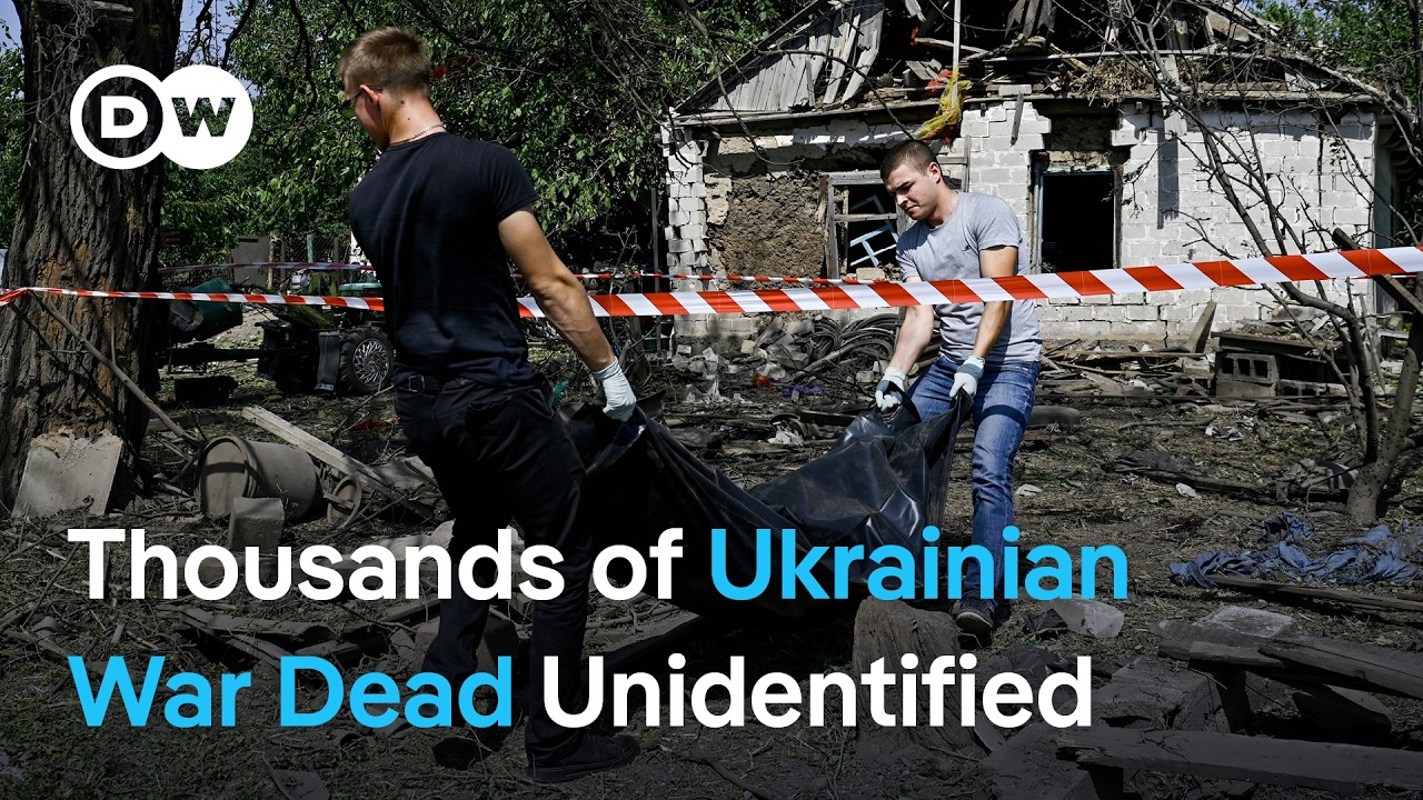 What kind of support does Ukraine need when it comes to identifying missing persons? | DW News