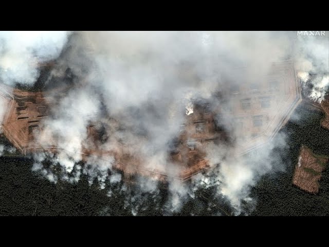 What was stored at the Russian arms depot in Tver region struck by Ukraine’s drones?