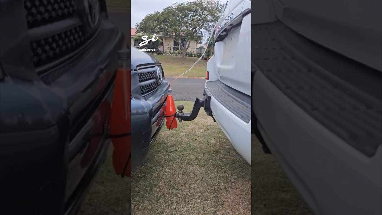 When you’re parking up but need a drink…🤣🥛 #cars #funny #juice