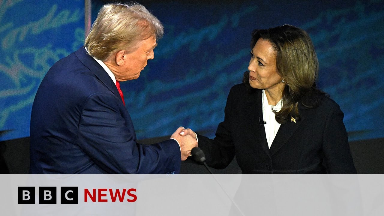 Who won the Harris-Trump presidential debate? | BBC News