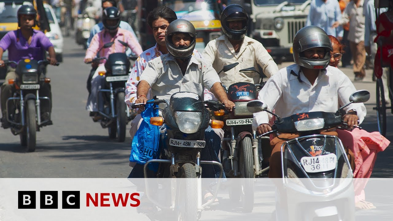 Will CNG motorbikes help India’s air quality? | BBC News