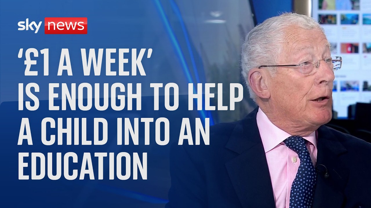 ‘Without education, prospects are poor’, says Street Child patron Nick Hewer