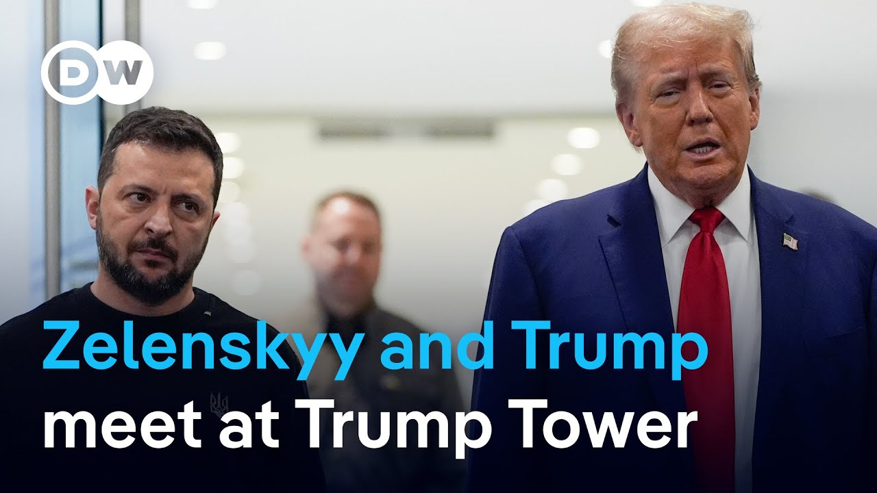 Zelenskyy meets Trump seeking bipartisan support | DW News