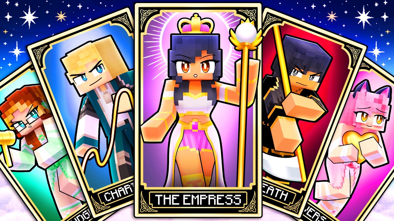 10 FRIENDS on one TAROT CARD Block!