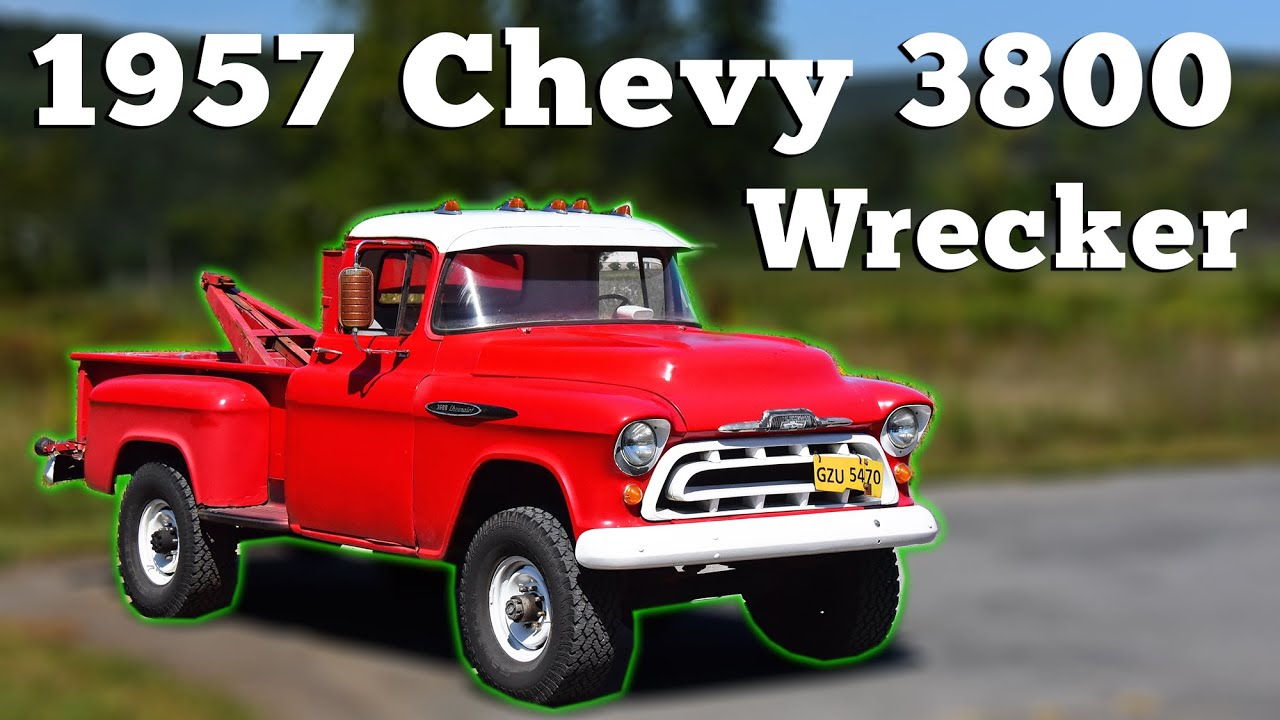 1957 Chevrolet Task Force 3600 Tow Truck: Regular Car Reviews