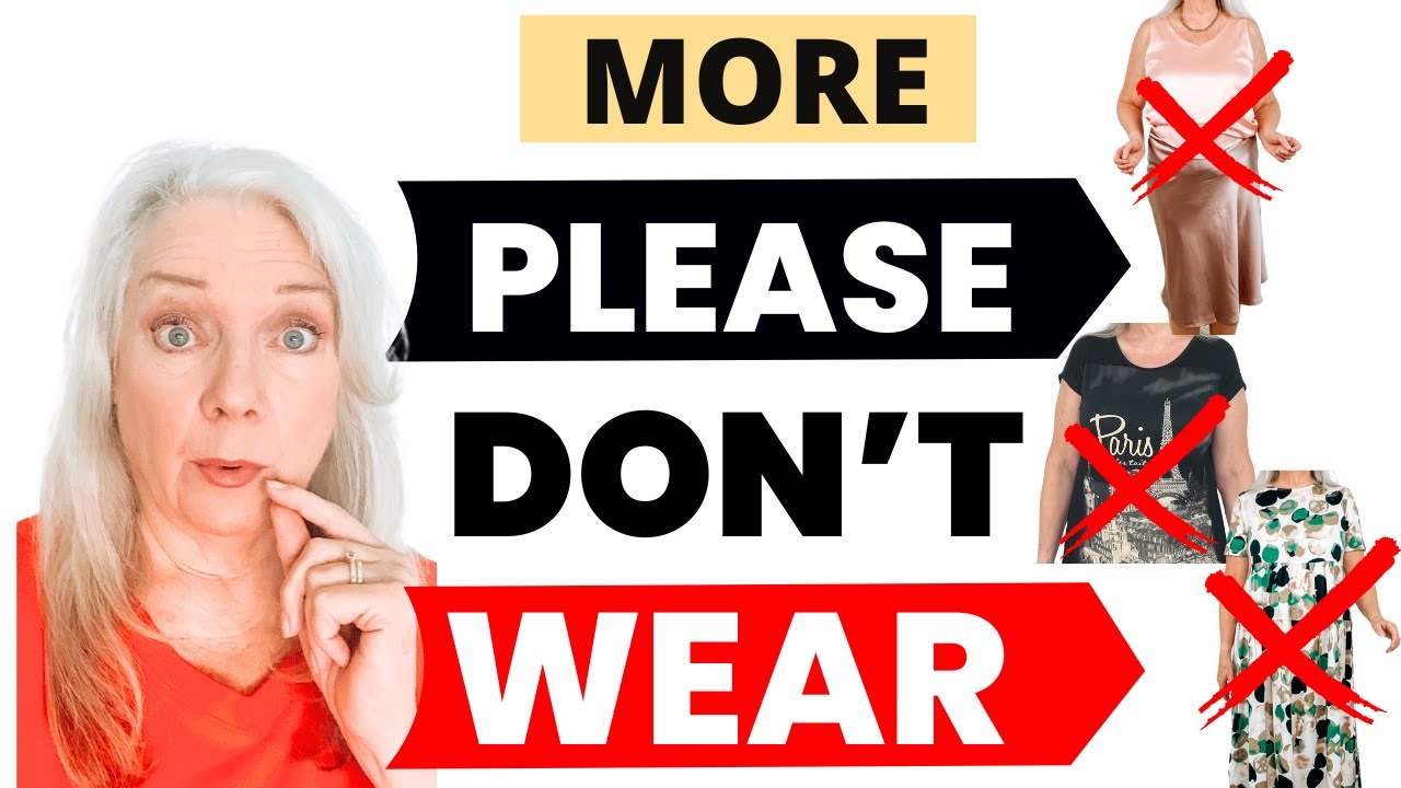 5 Fashion Mistakes To Stop Wearing Fall & Winter Women Over 50 & 60