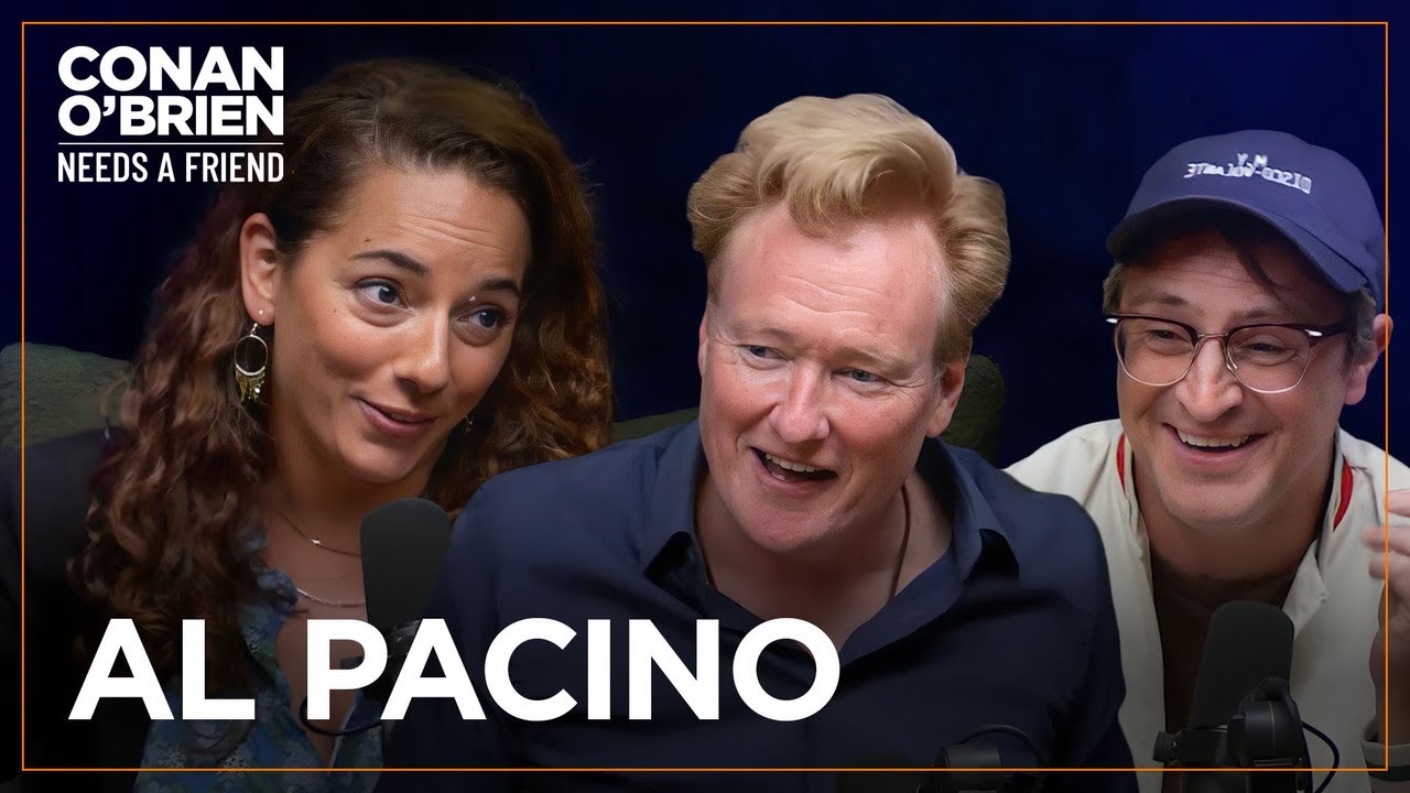 Al Pacino Drew A Crowd To The Conan Office | Conan O’Brien Needs A Friend