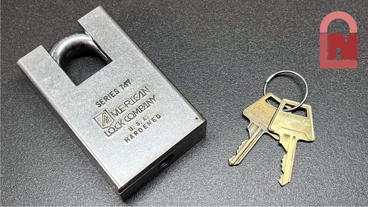 American Lock Series 747 Padlock Picked – The Big One!