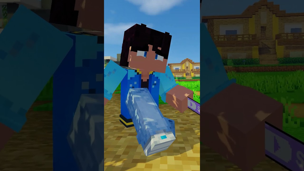 ANGRY BABY HIPPO In Minecraft!