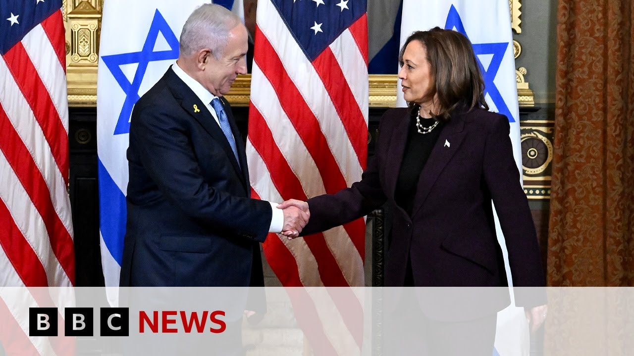 Arab-Americans’ anger over Gaza threatens Kamala Harris in Michigan | BBC News