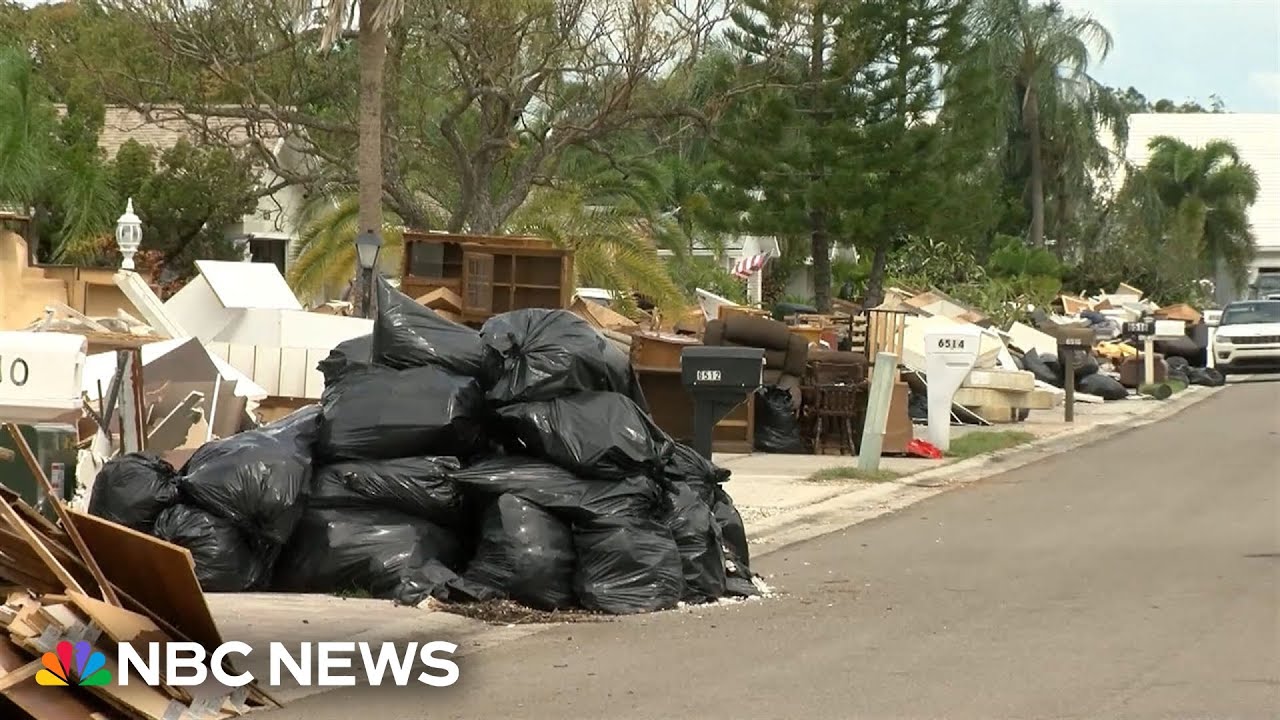 As Hurricane Milton approaches, Florida residents are concerned about Helene debris