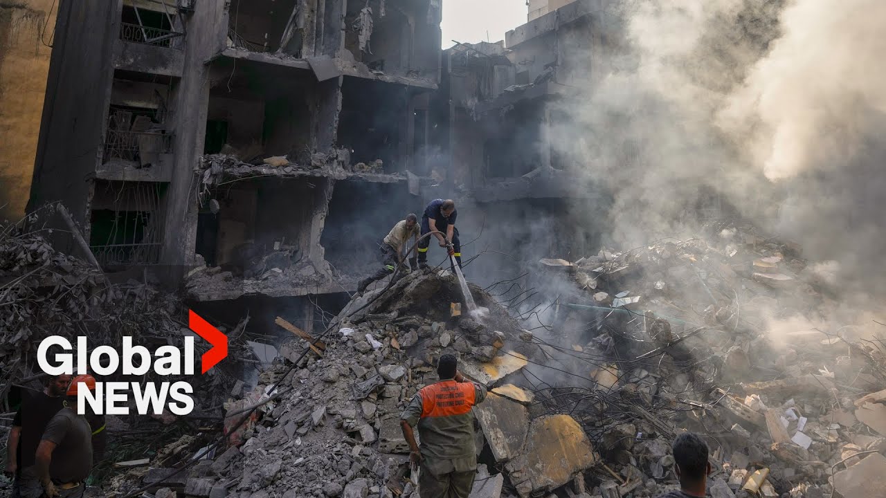 At least 22 dead after “horrifying” Israeli airstrike on central Beirut