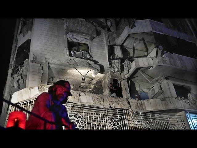 At least six people killed in Israeli strike on central Beirut, Lebanon’s Health Ministry says