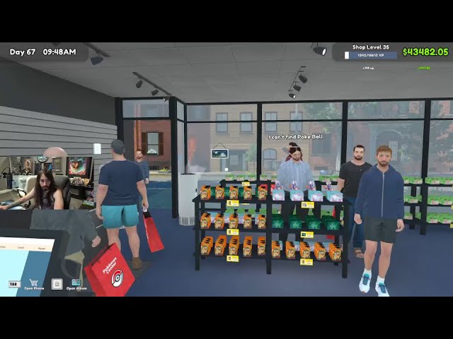 Back to the card shop