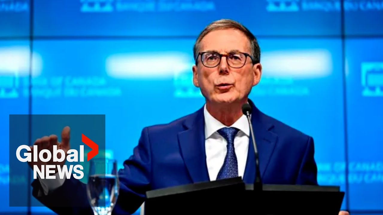 Bank of Canada cuts key rate by 50 basis points in oversized step | FULL