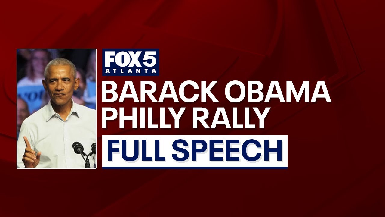 Barack Obama Philadelphia concert rally full speech | FOX 5 News