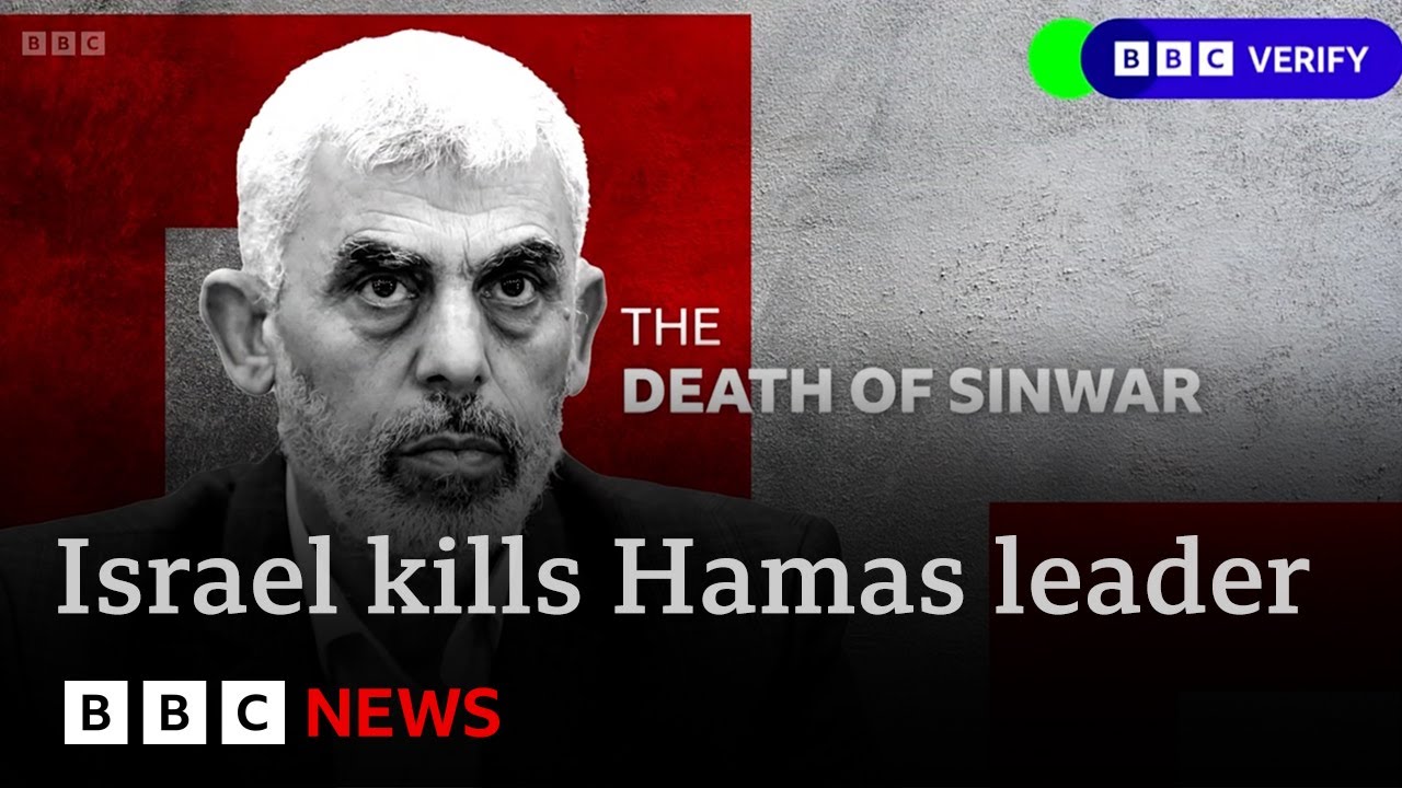 BBC Verify:  How Israel killed Hamas leader Yahya Sinwar | BBC News