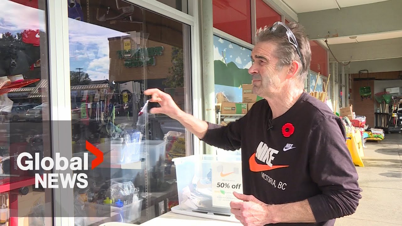 BC business installs bulletproof glass to combat break-ins
