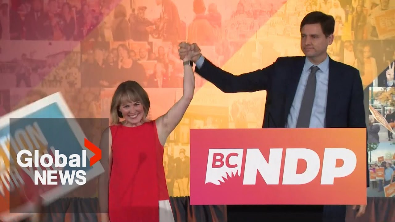 BC election: NDP expected to form slim majority government