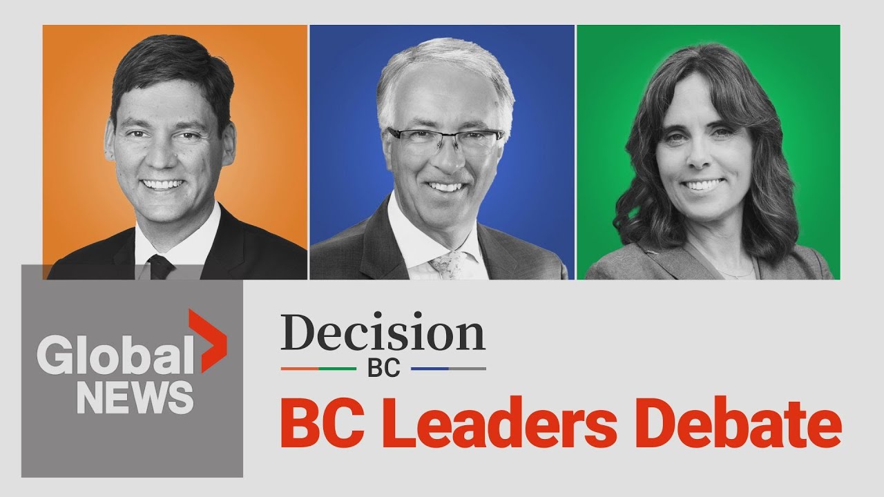 BC election: Party leaders to participate in televised debate | LIVE