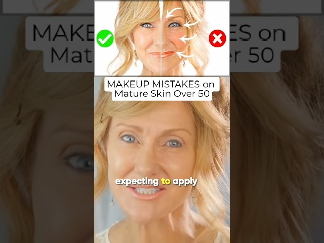 Best Eyeliner Trick For Mature Eyes!🚨 #shorts