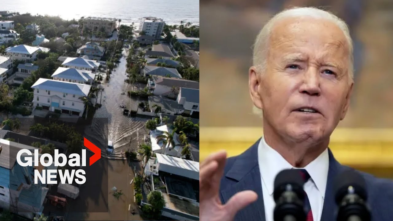 Biden denounces spread of hurricane conspiracies: “We’re breaking through with the truth”