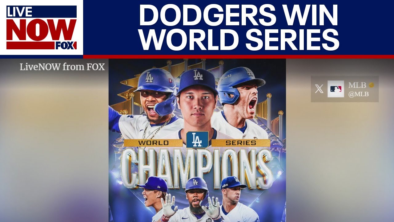 BREAKING: Dodgers win World Series after Game 5 comeback over Yankees | LiveNOW from FOX