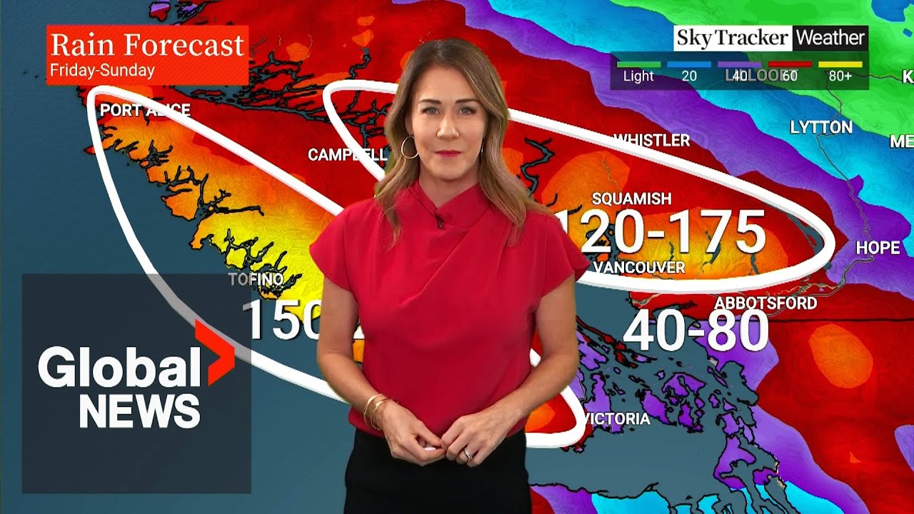 British Columbia braces for 1st atmospheric river of the season