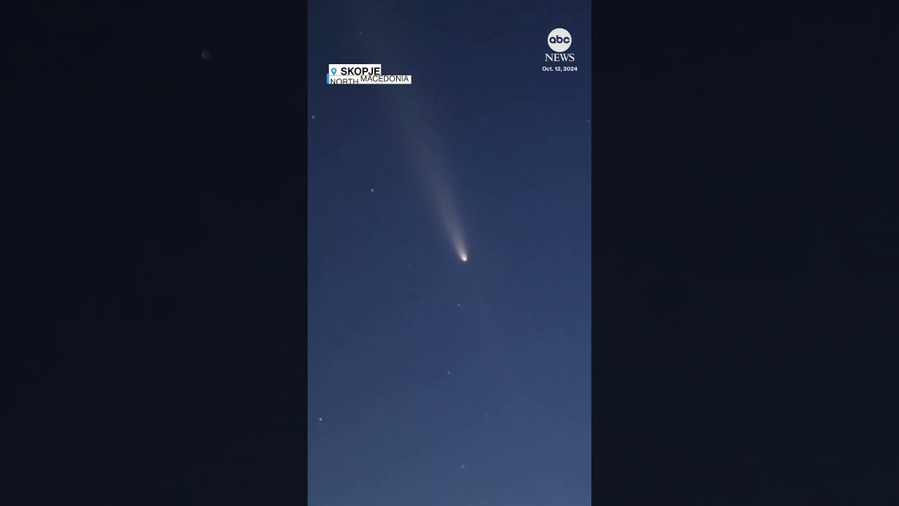 ‘Comet of the century’ lights up skies around the world – ABC News