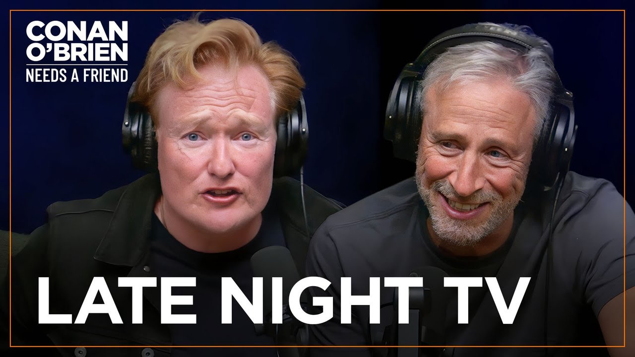 Conan Asks Jon Stewart What Exactly Happens At A “Blow Job Factory” | Conan O’Brien Needs A Friend