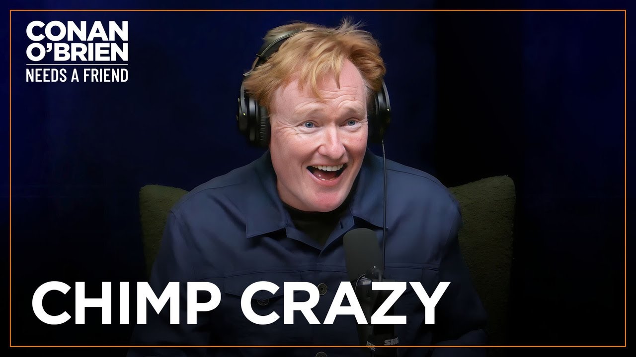 Conan’s Wife Compares Him To A Chimpanzee | Conan O’Brien Needs A Friend