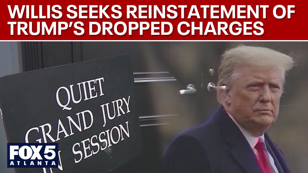 DA Willis fights to reinstate charges for Trump | FOX 5 News