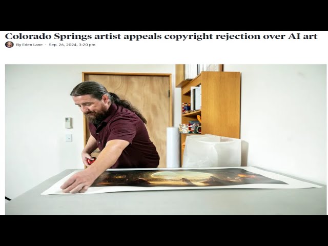 Delusional AI “Artist”