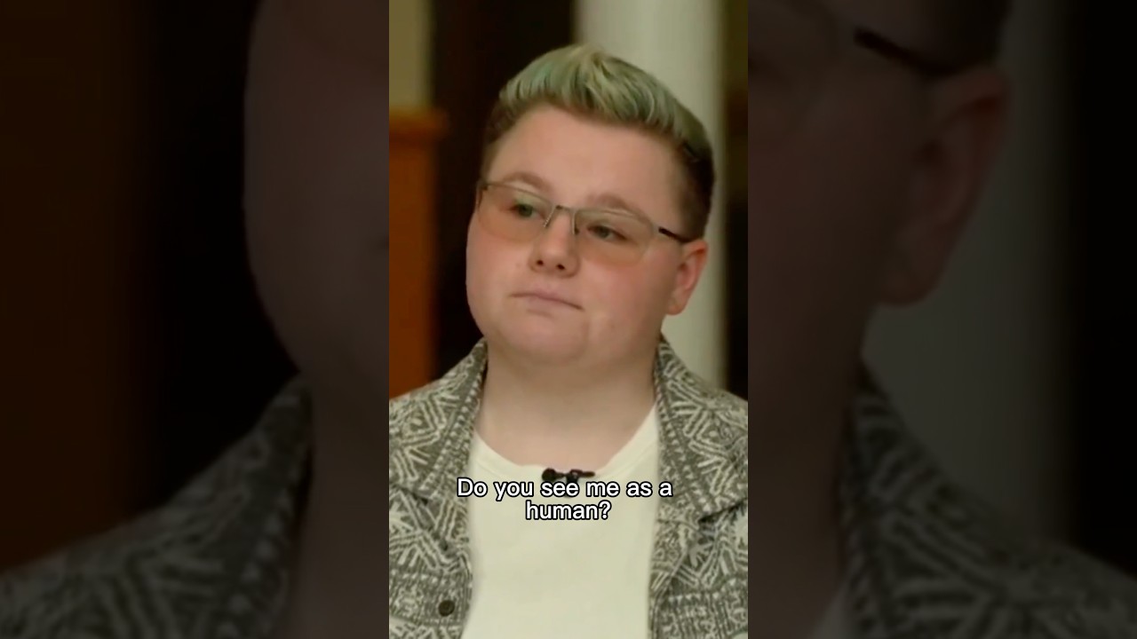 ‘Do you see me as a human?’: Nonbinary student to Trump