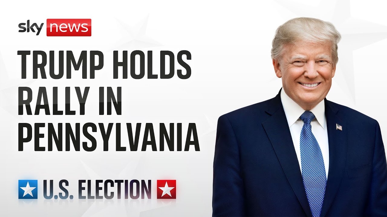 Donald Trump holds a rally in State College, Pennsylvania │ 26 October